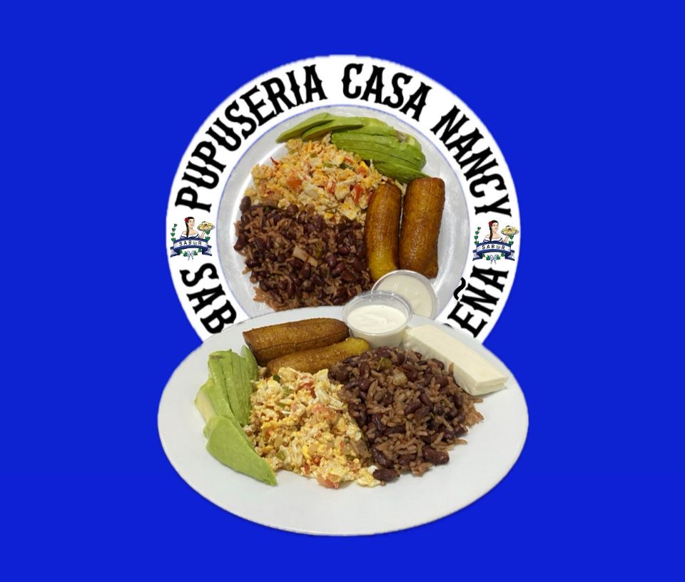 Desayuno salvadoreño de Casa Nancy